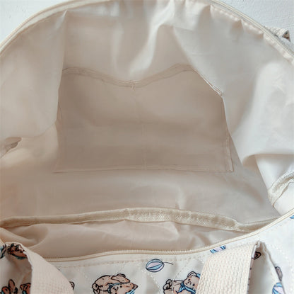 Borsa Mamma Orsetto Trapuntata – Borsa Nascita e Passeggio