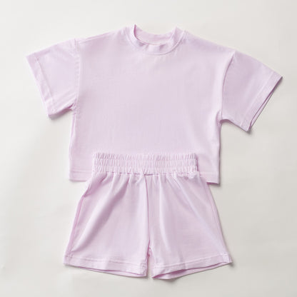 Completo Estivo Bambino in Cotone – T-shirt e Shorts