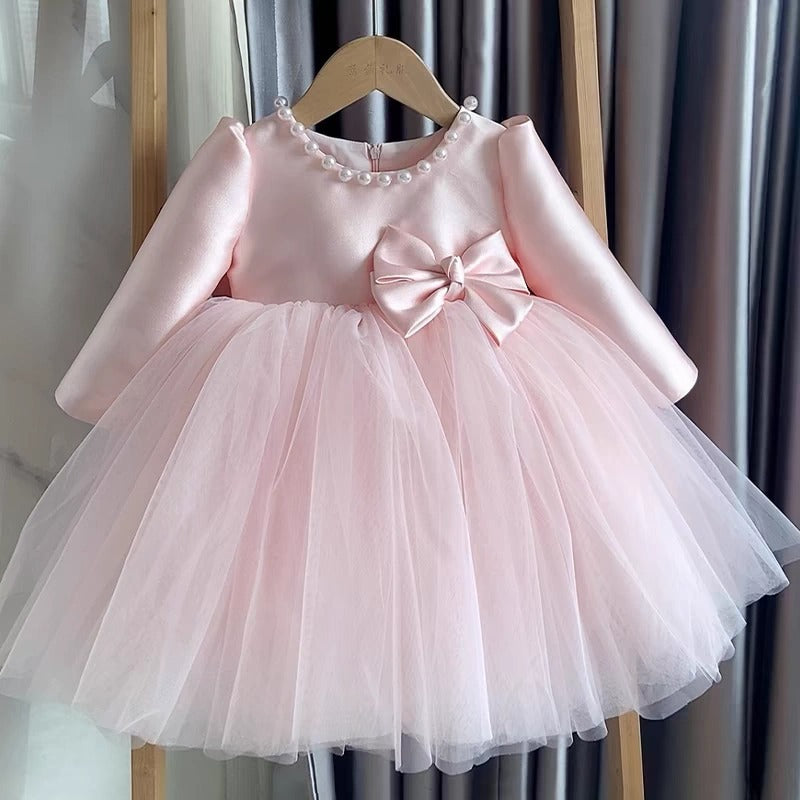 Abito da Cerimonia Perle e Tulle