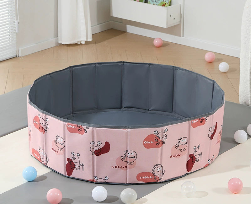 Piscina palline 120 cm – Mostriciattoli Blu/ rosa (con 100 palline)