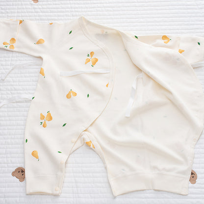 Coordinato Set  Neonata/ Bimba  3 pezzi – Fantasia Frutta