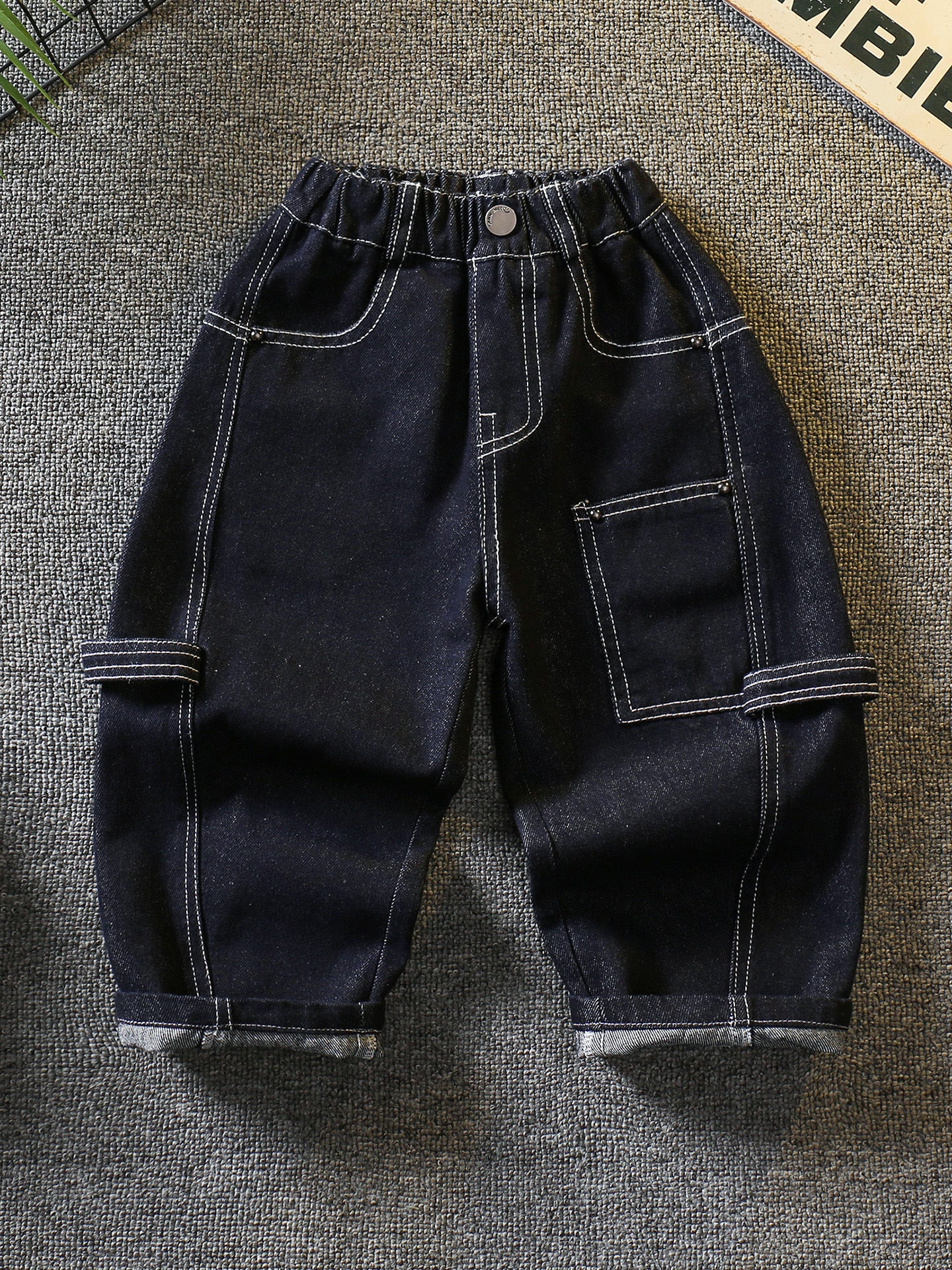 Pantaloni Cargo in Jeans per Bambino – Stile Casual