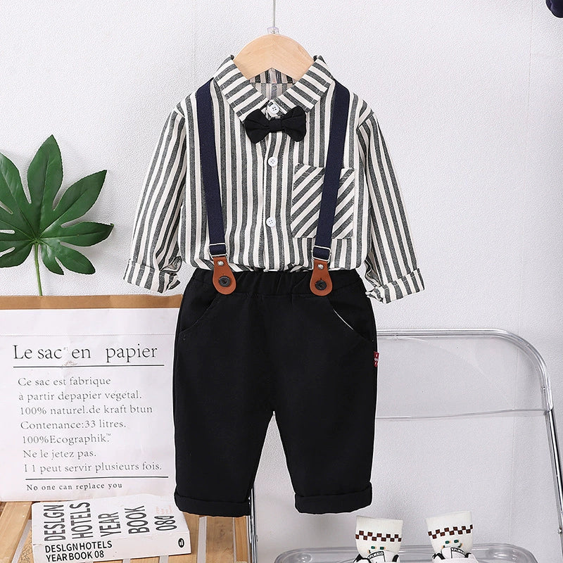 Completo Bimbo con Bretelle & Papillon – Cerimonia