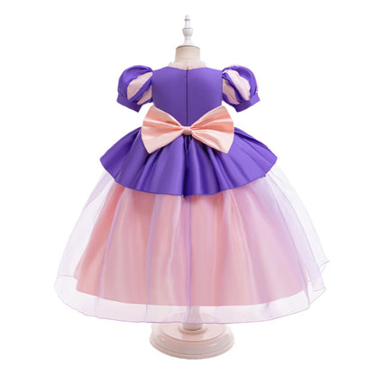 Costume da Rapunzel per Bambine - Rapunzel Intrecciato