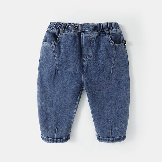 Jeans in Denim Morbido per Bambini