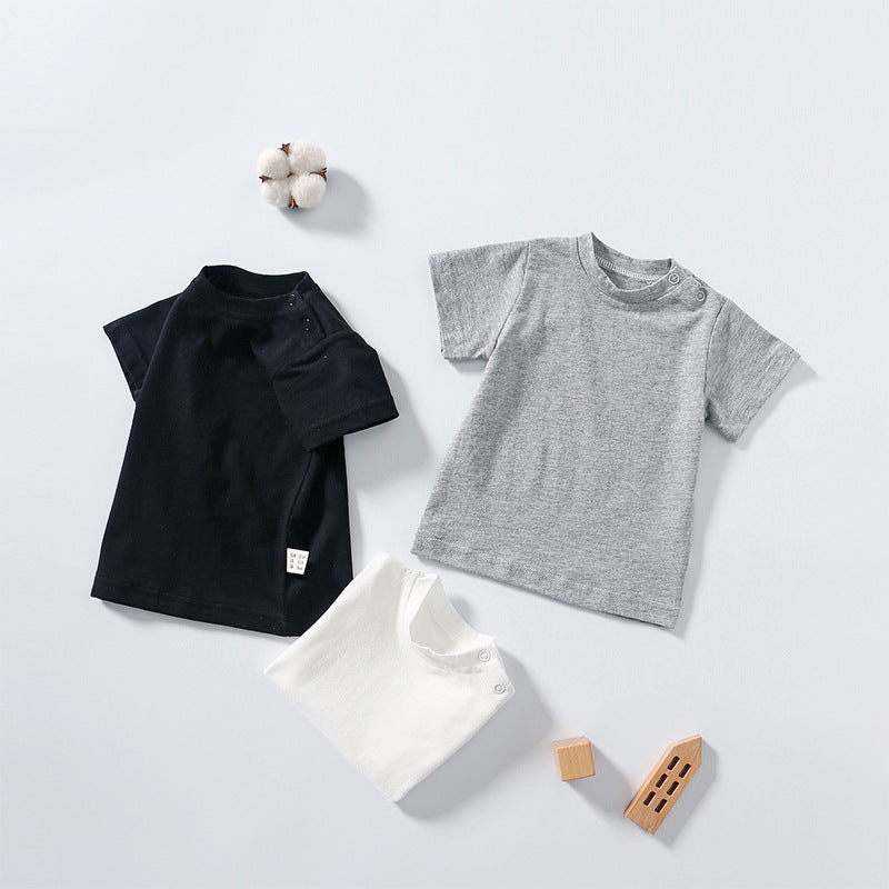 Basic T-Shirt Collection Bimbo Maglietta Estiva Cotone