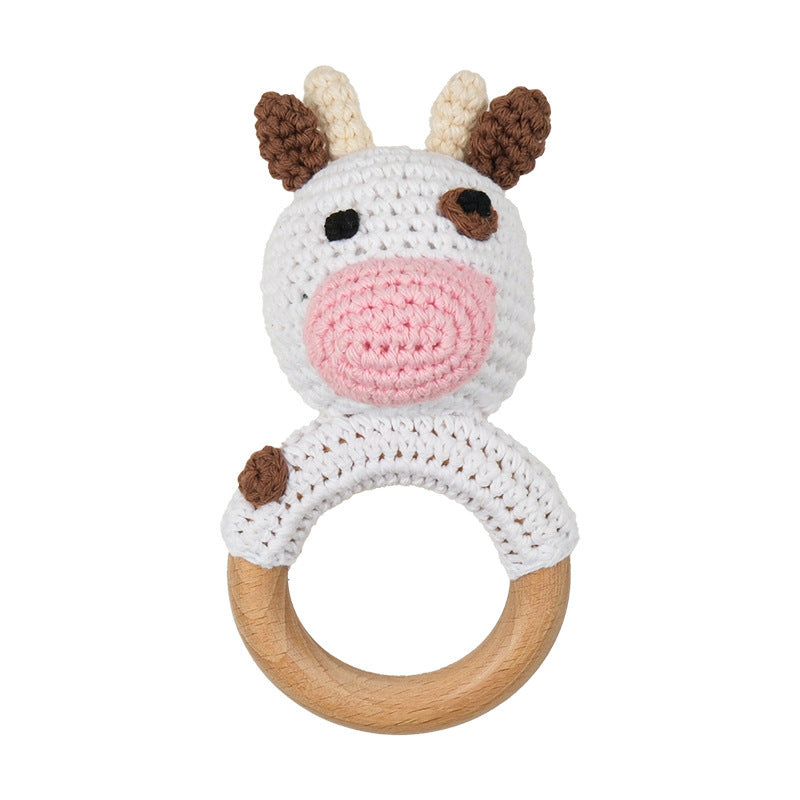 Sonaglio Neonato in Cotone Crochet fatti a mano