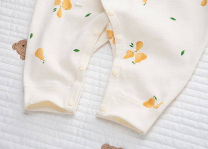Coordinato Set  Neonata/ Bimba  3 pezzi – Fantasia Frutta