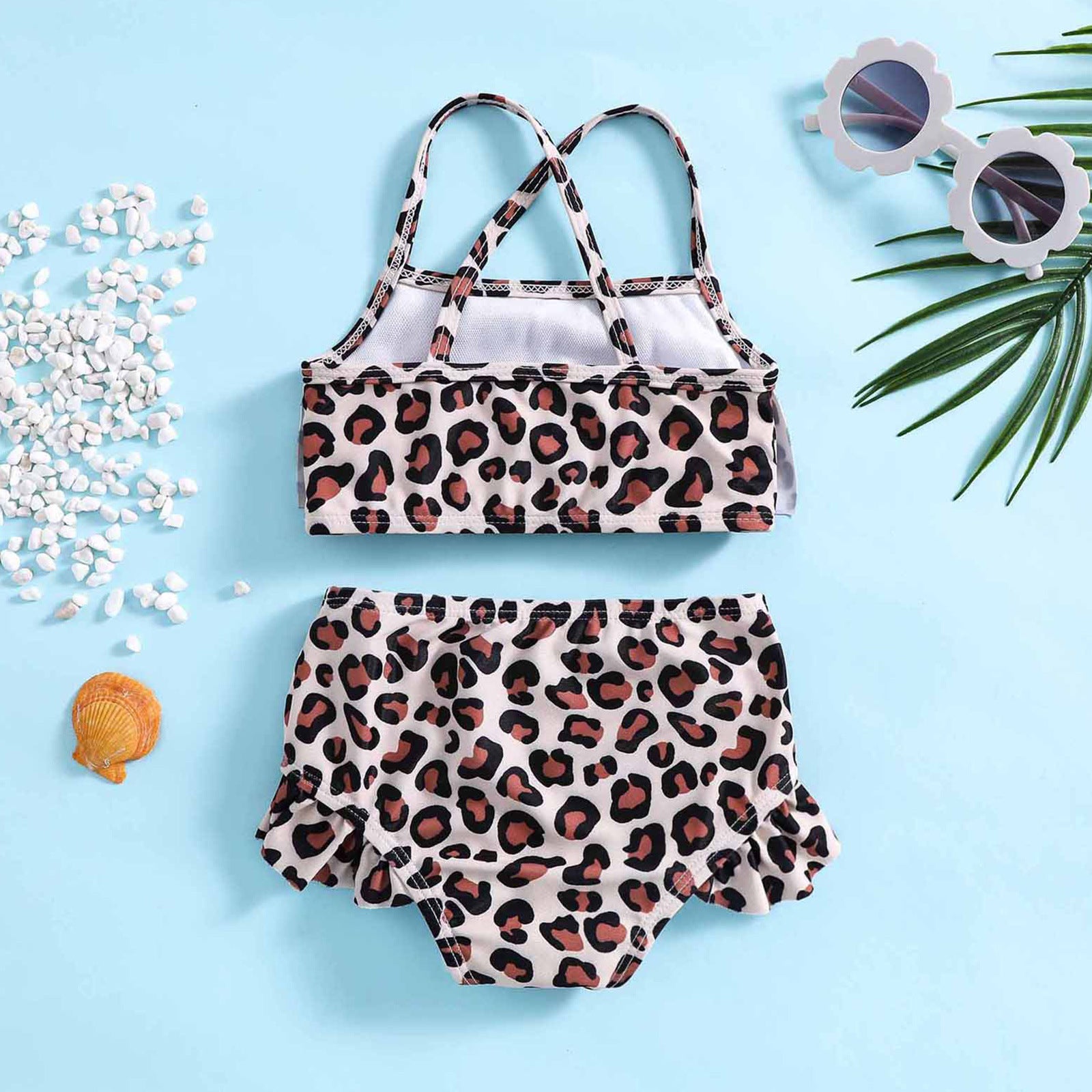 Bikini Bimba  “Little Panther”  Stampa Animalier