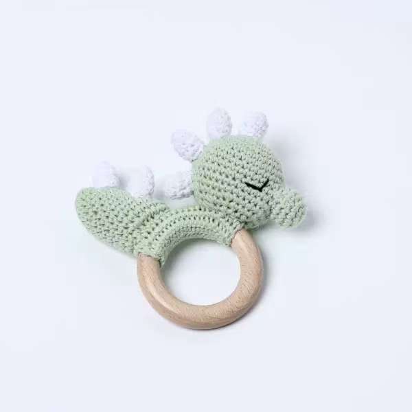 Sonaglio Neonato in Cotone Crochet fatti a mano