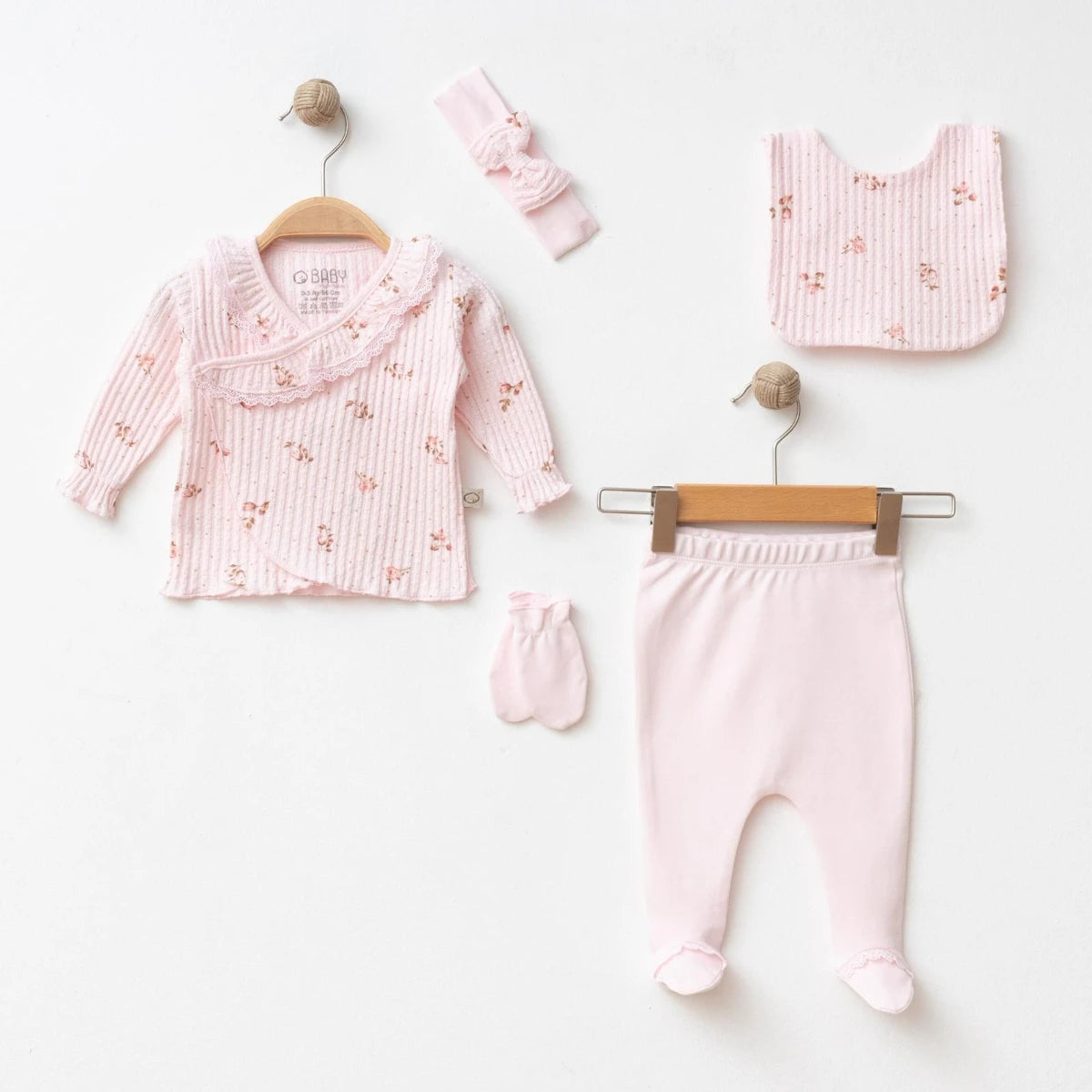 Completo Neonata Coordinato – Set Prima Nascita 100% cotone