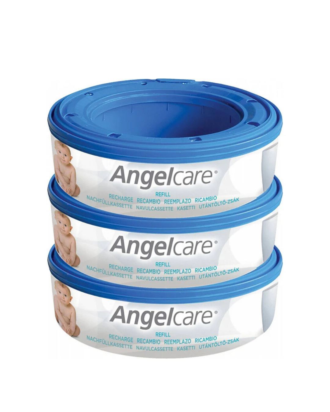 Ricarica per Mangia pannolini Angelcare Baby  Confezione da 3