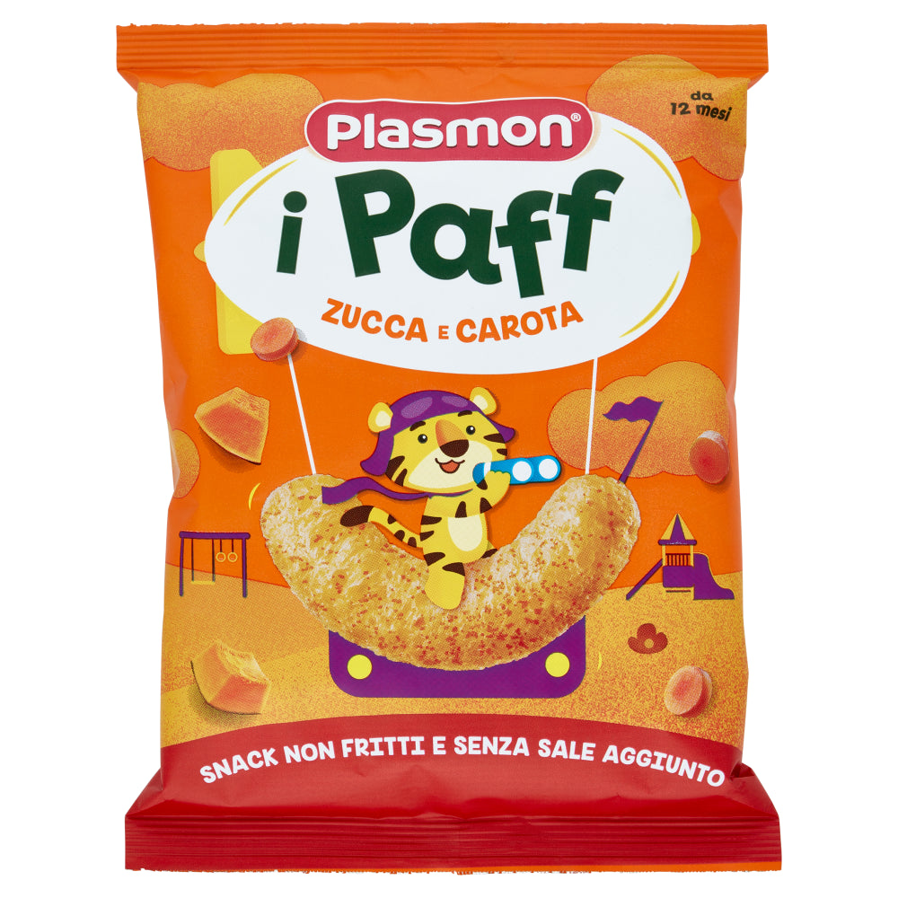 Paff patatine Plasmon zucca e carota