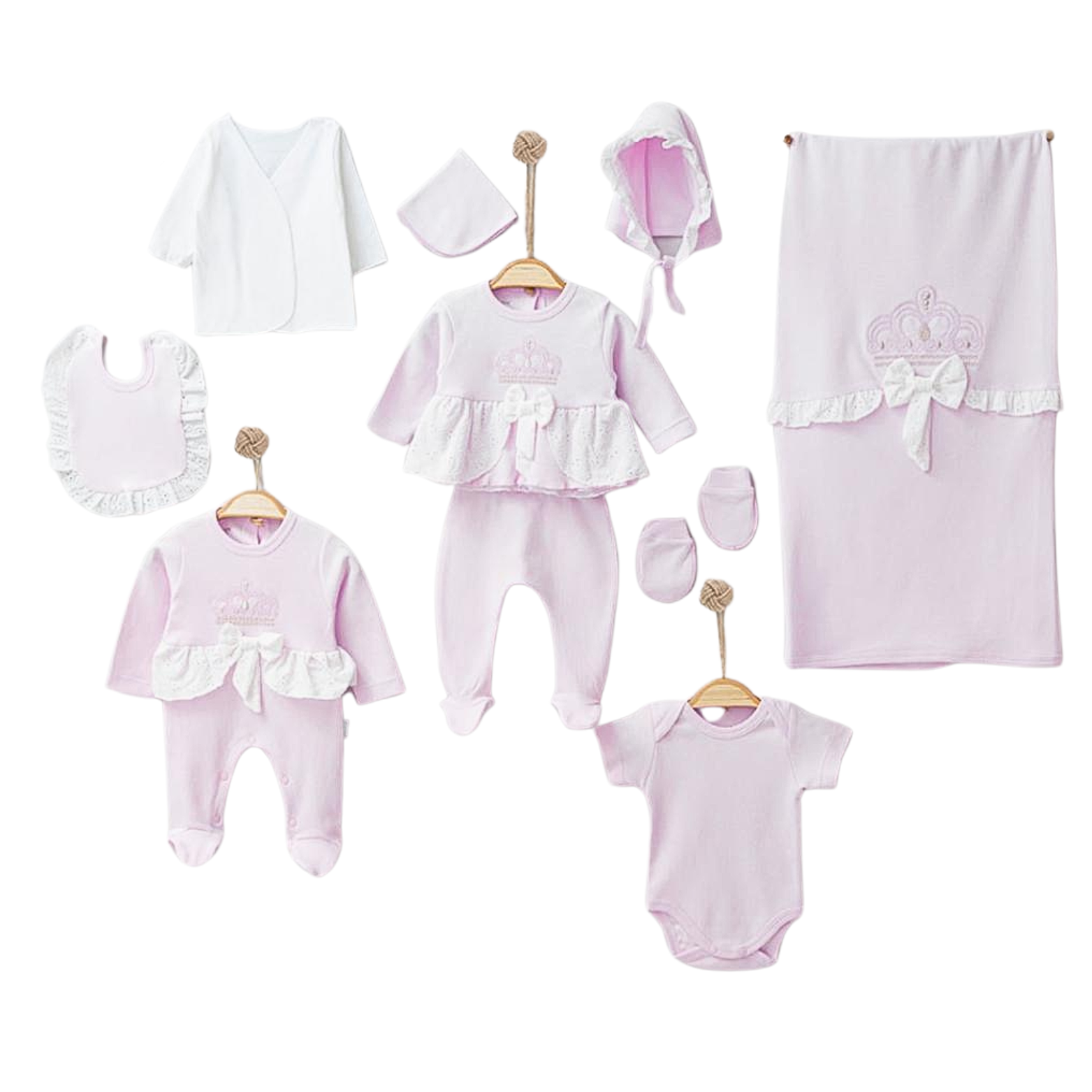 Corredino femminuccia rosa corona