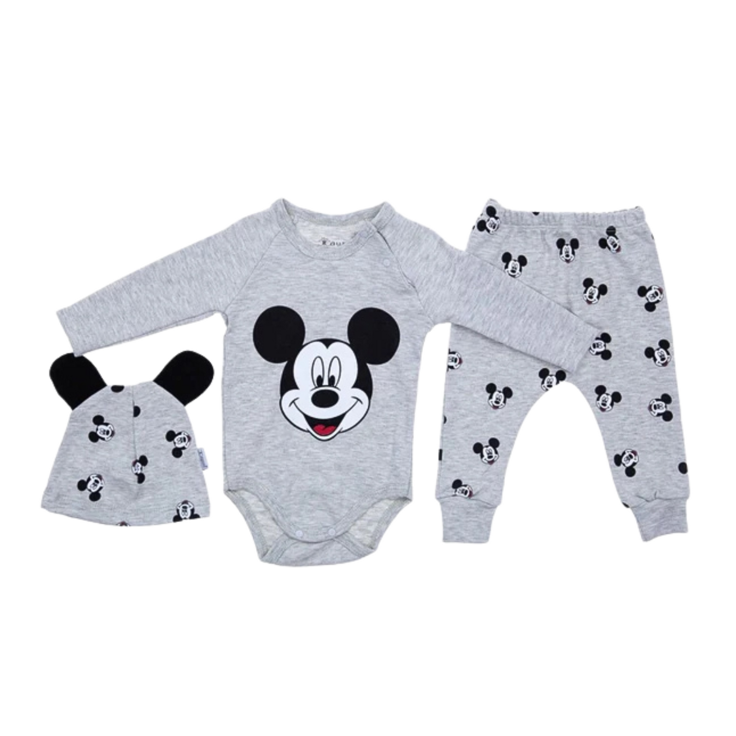 Set Mickey 3pz Cotone