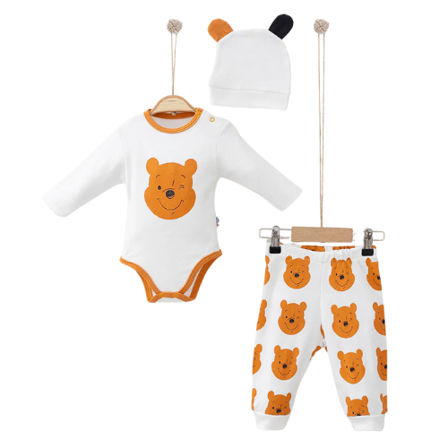 Set Winnie Caldo Cotone con cappellino