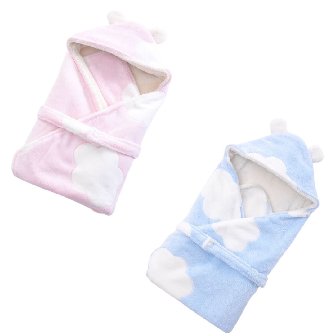 Sacco Nanna Pile Morbido con Stampa Nuvolette – "Cloud Dreams"