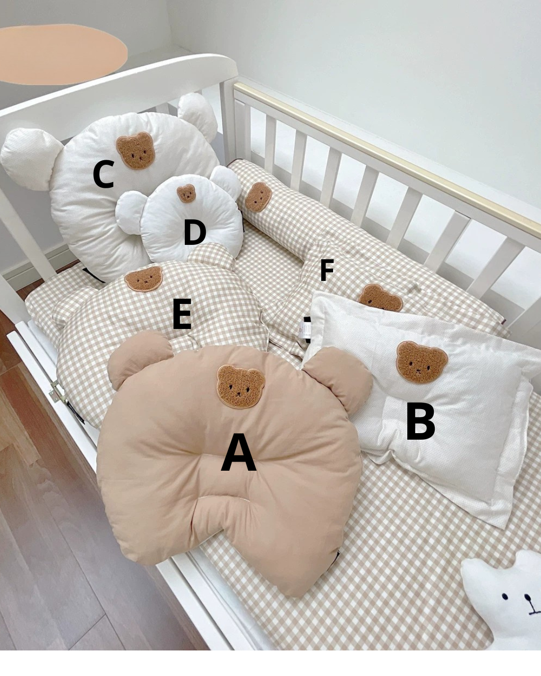 Cuscino  con tema orsetto