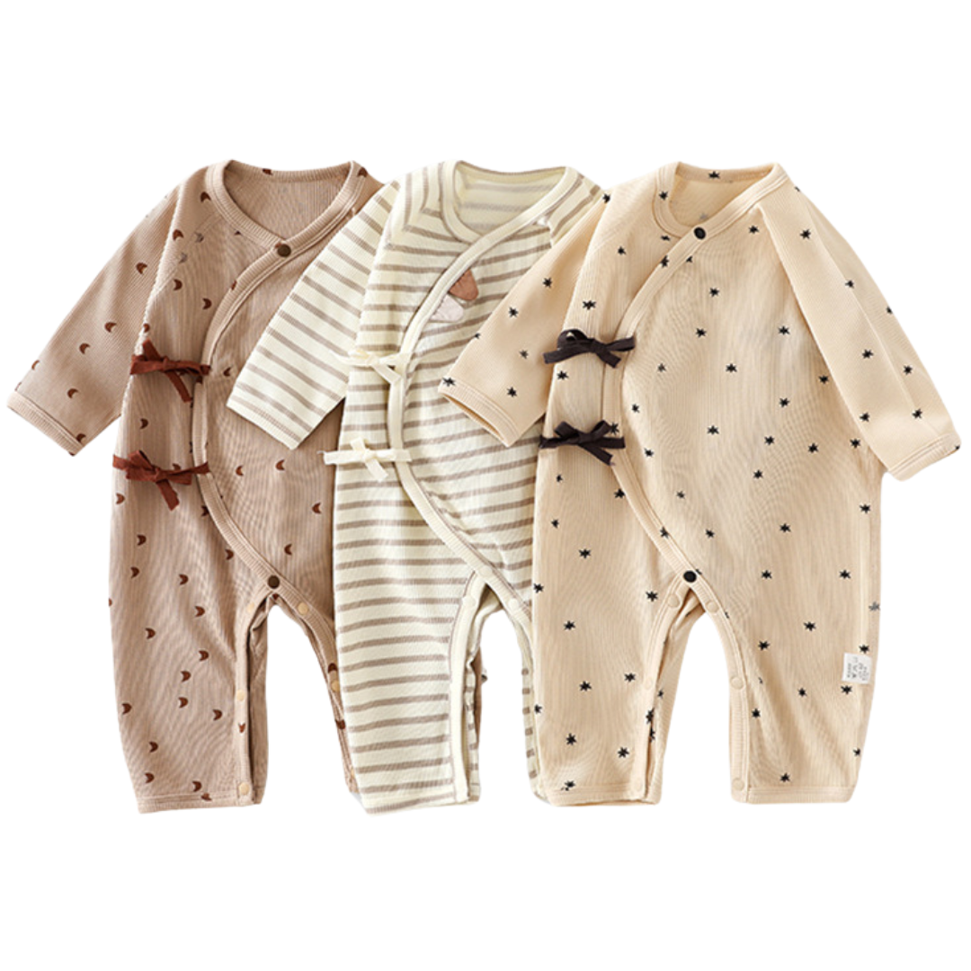 Tutina Neonata / Bimba in Cotone con chiusura laterale