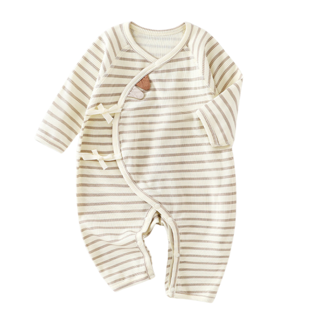 Tutina Neonata / Bimba in Cotone con chiusura laterale