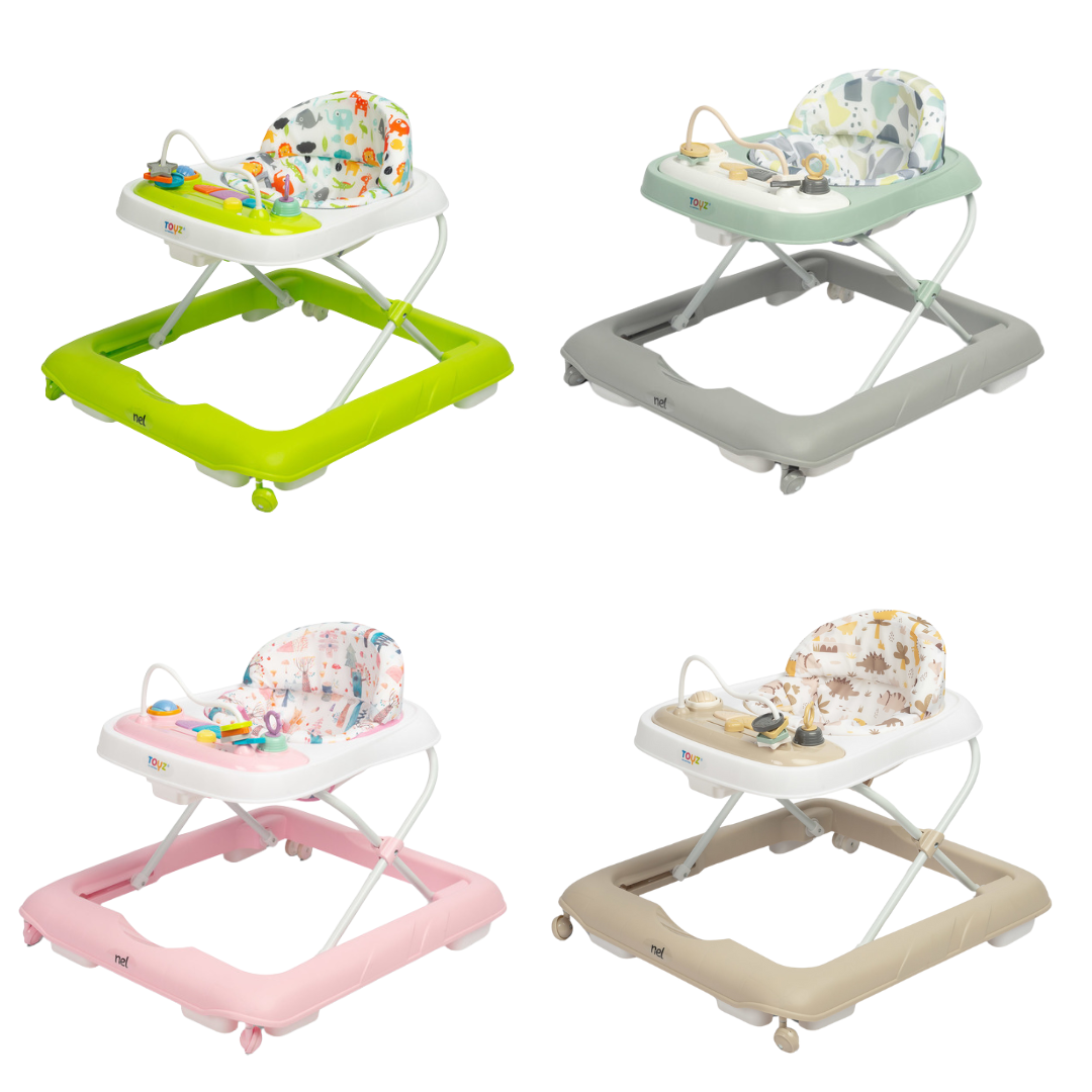 Girello "NEL" Multifunzione per Bambini – Regolabile, Sicuro e Divertente