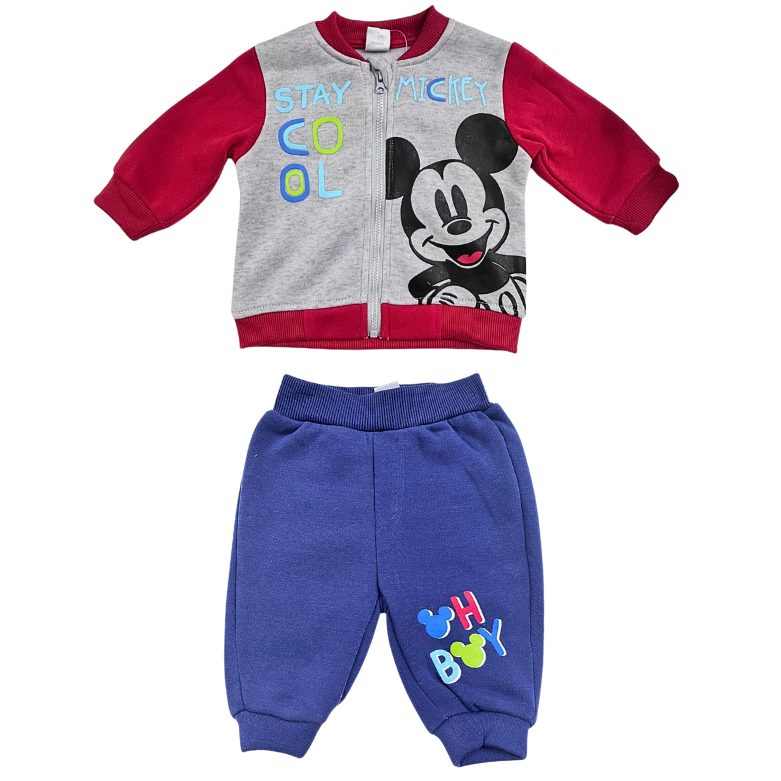 Tuta Mickey Mouse invernale Felpa con zip