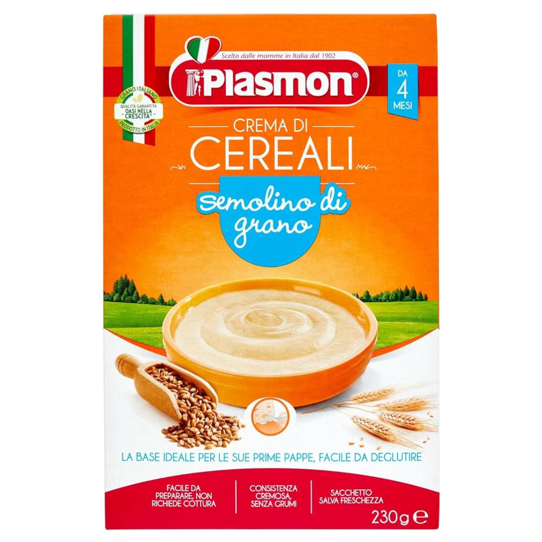 Crema De Cereales, Sémola De Trigo Plasmon