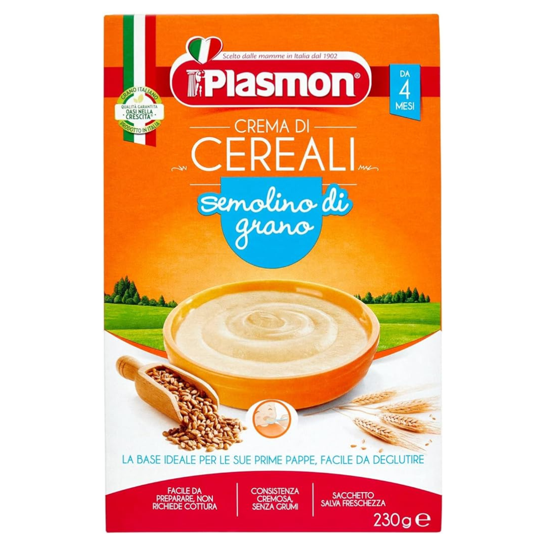 Crema di Cereali, Semolino di Grano  Plasmon