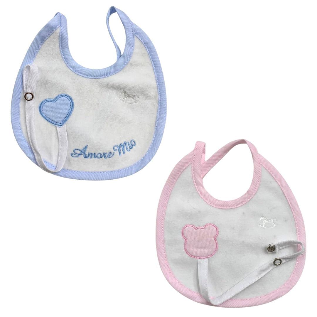 Bavetta Mio Piccolo con portaciuccio - Baby Shop Store