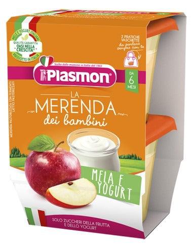 Merenda Plasmon Mela e yogurt 120grx2 - Baby Shop Store