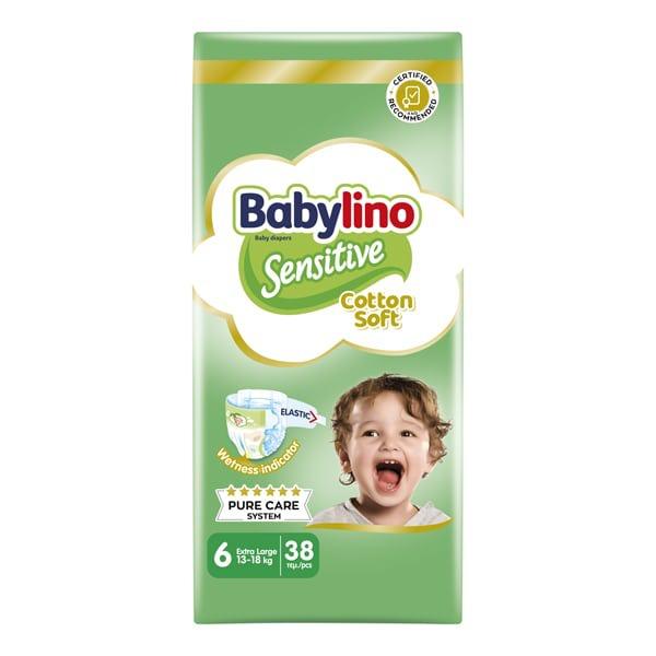 Pannolini Babylino sensitive 6 13-18kg 38pz - Baby Shop Store