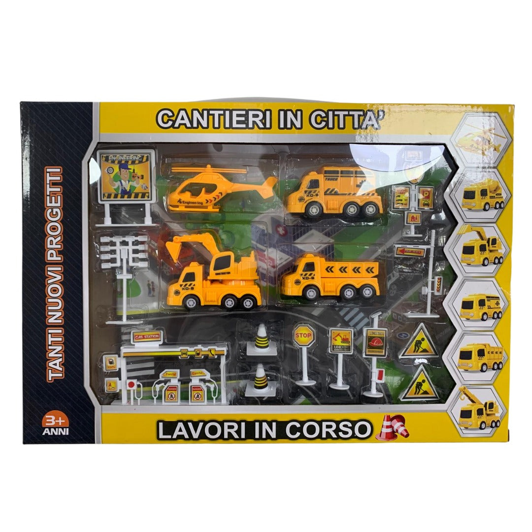 Cantieri in città set gioco