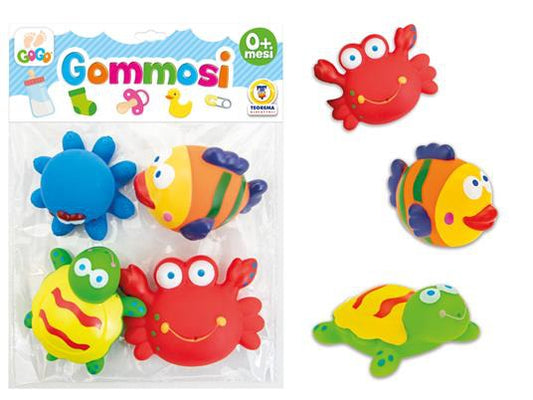 Animali Gommosi x4