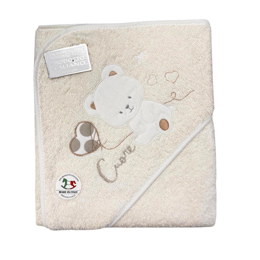 Accappatoio Mio Piccolo Orsetto cuore