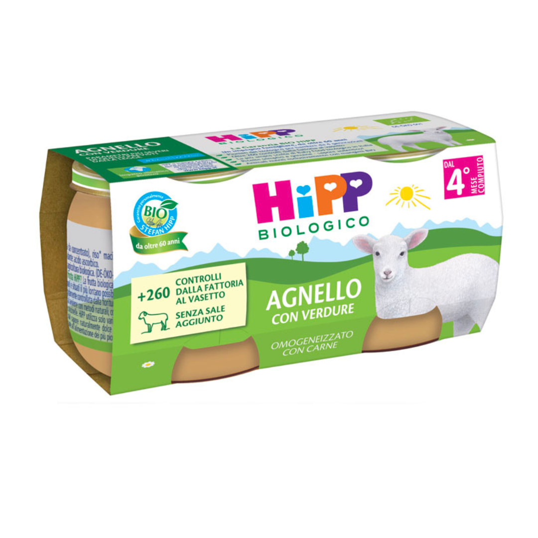 Omogeneizzato Hipp Agnello 80gr x2