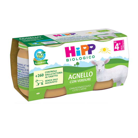 Omo Hipp Agnello 80gr x2