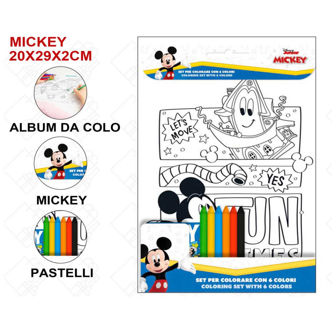 Album da colorare Mickey mouse 15pz