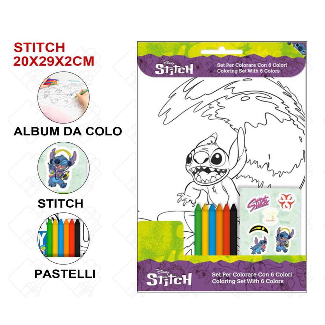 Album da colorare Stitch 15pz