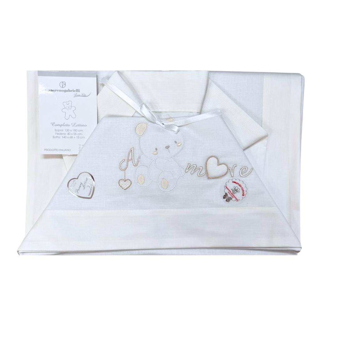 Lenzuolino Nazareno Gabrielli Lettino amore