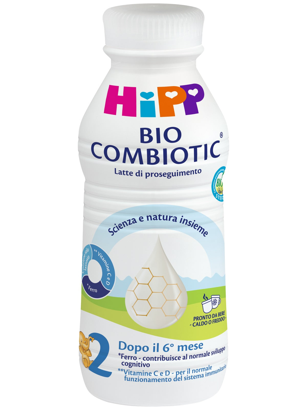 Latte Hipp combiotic 2 liquido 470ml