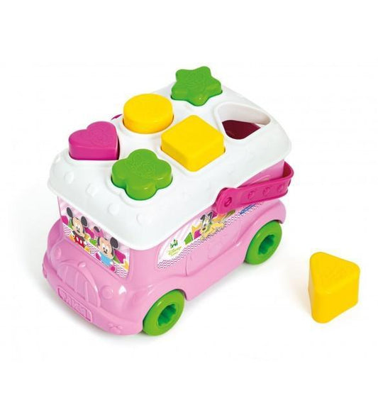 Baby Minnie Bus inserimento forme Clementoni - Baby Shop Store