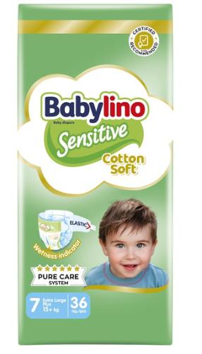 Babylino sensitive 7. 15kg+  36pz