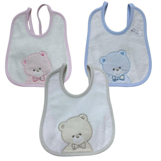 Bavetta orsetto 100 cotone - Baby Shop Store