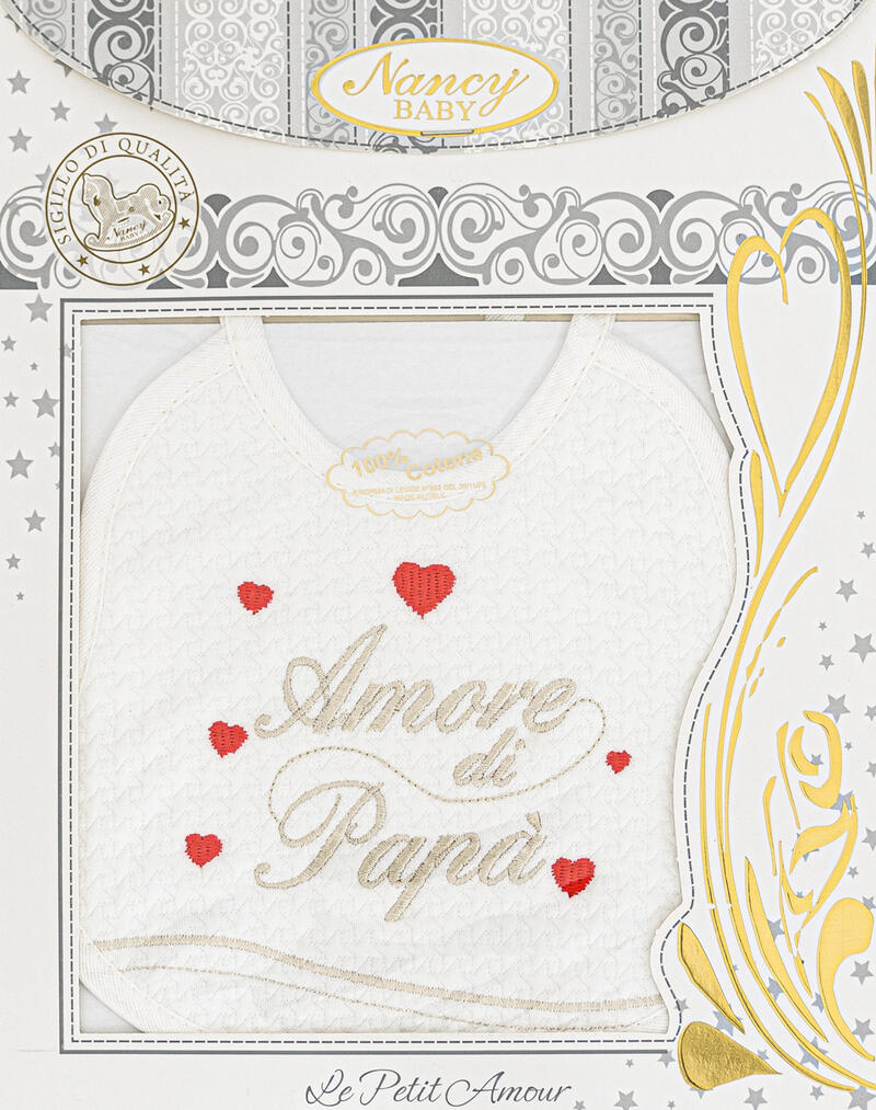 Bavetta Nancy baby Amore di Papà/Mamma