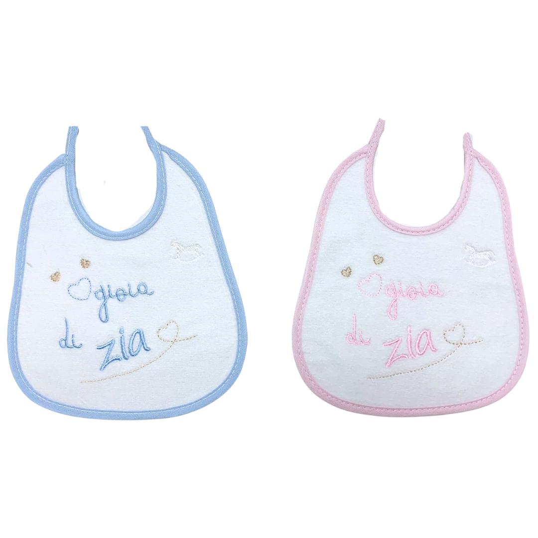 Bavetta Mio piccolo La gioia di zia rosa/azzurro