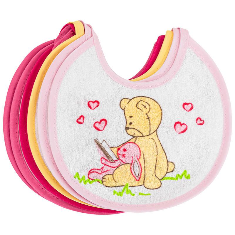 BAVETTE IRGE NEONATO MISURA 16X16 SPUGNA/PLASTICA 6pz