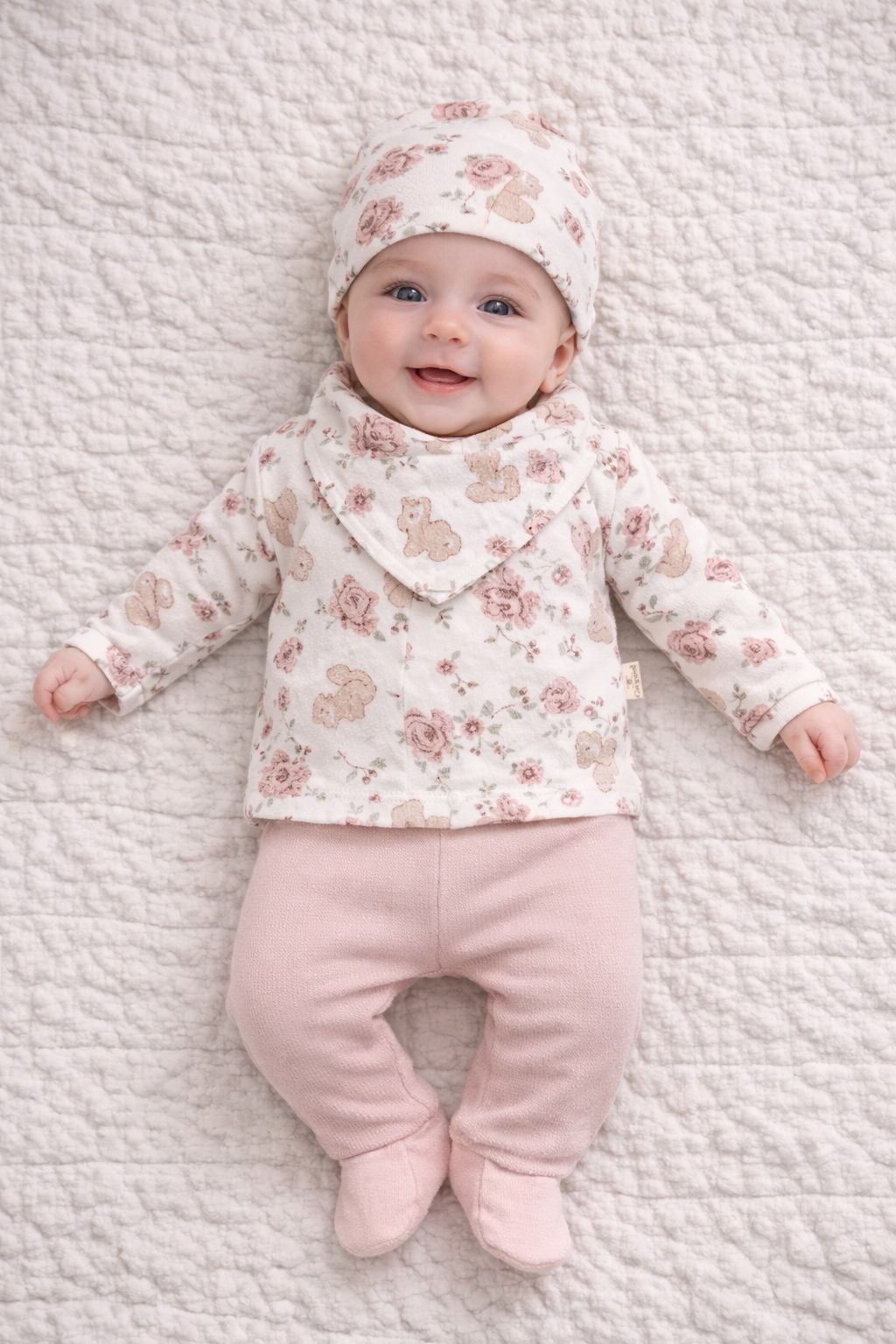 Completo Neonata Coordinato – Set Prima Nascita 100% cotone