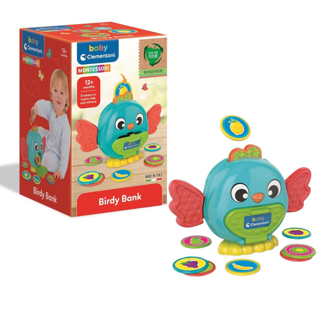 Birdy Bank gioco Prima Infanzia per Bambini 12m+