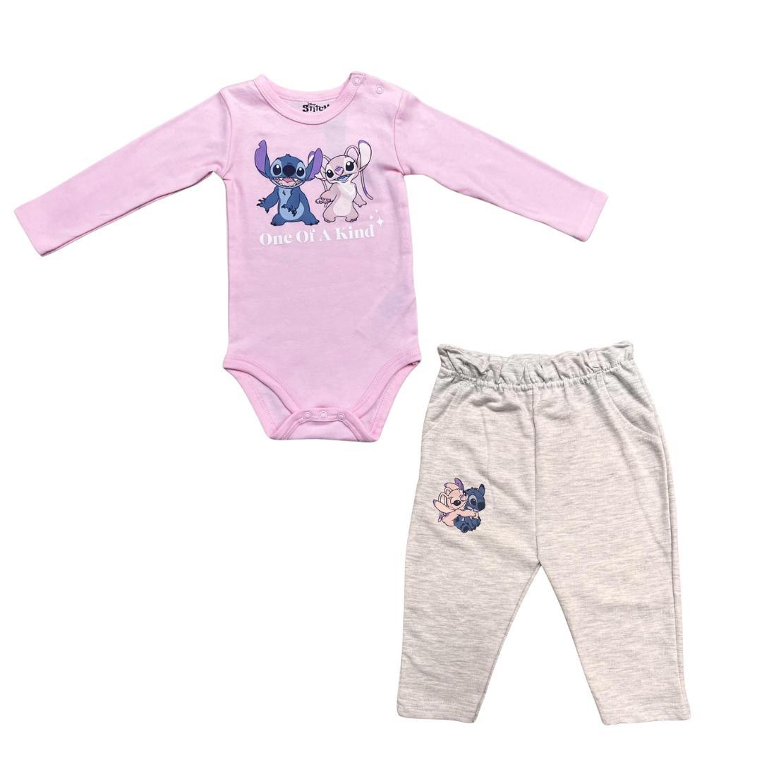 Set Stitch caldo cotone rosa - Baby Shop Store