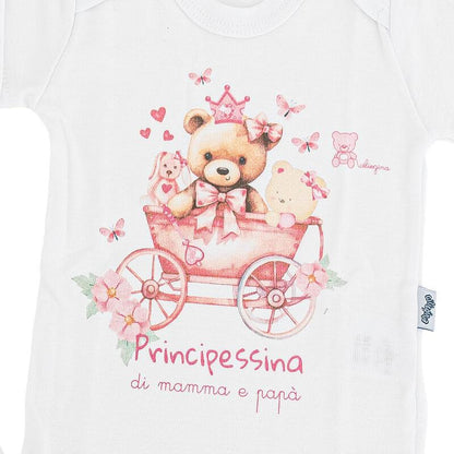 Body manica corta Principino/principessa - Baby Shop Store